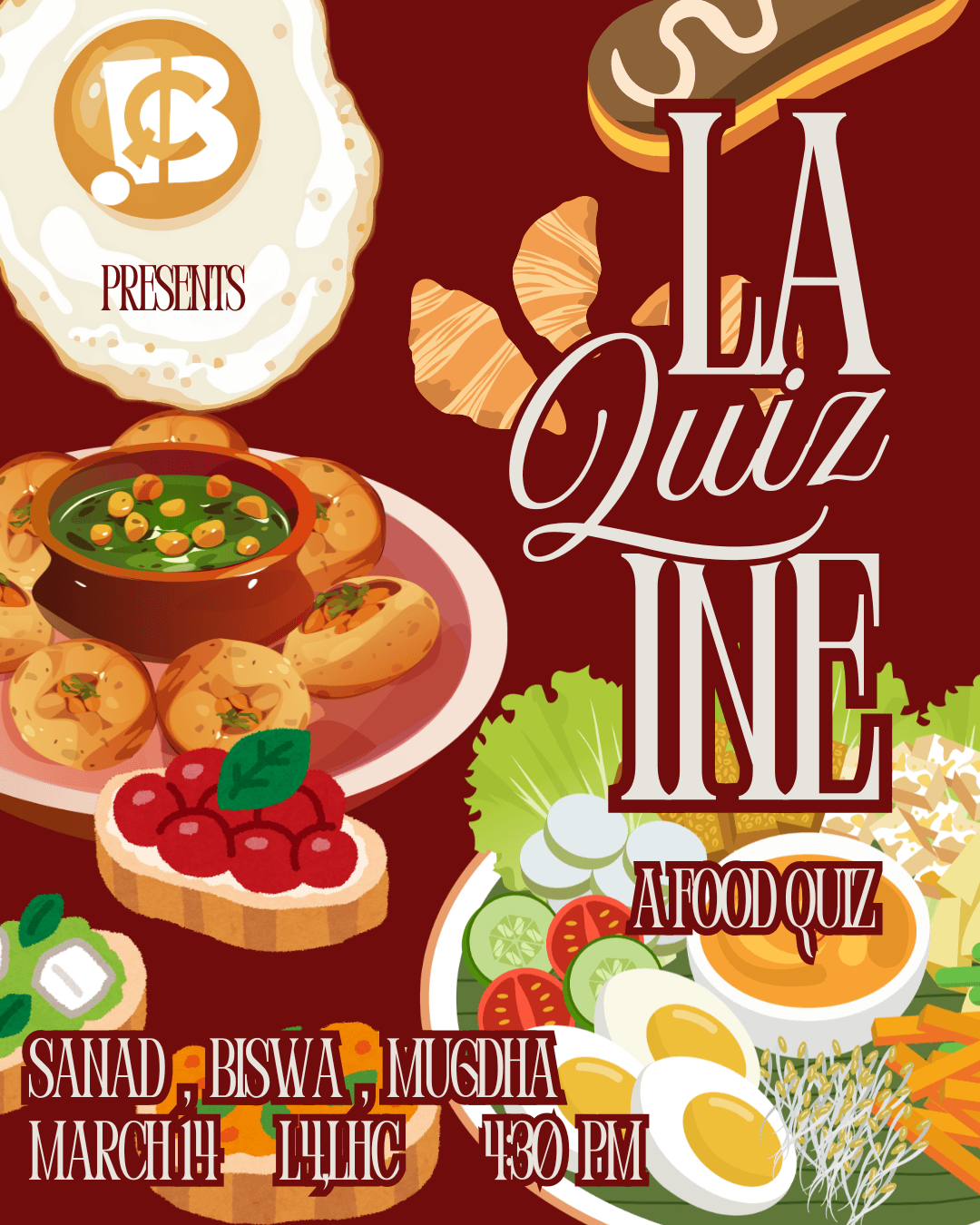 LA QUIZ-INE : The Food Quiz image 1